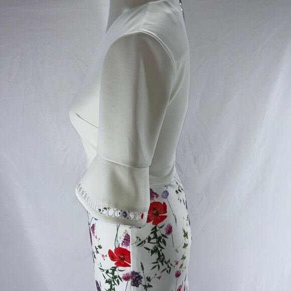 Ted Baker Wesa Hedgerow Dress Floral Sz 1 (US 4/XS) - Picture 6 of 14